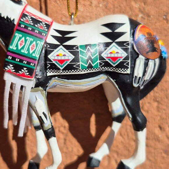 Trails Of Painted Ponies TEWA Horse Christmas Ornament 2006 Retired - Picture 10 of 14